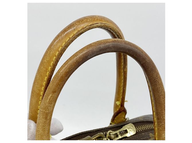 Borsa Deauville Monogram Louis Vuitton Marrone - vista 8