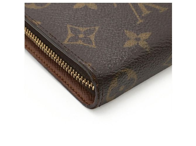 Louis Vuitton Monogram Zip-Around Langbörse Braun Monogramm - view 4
