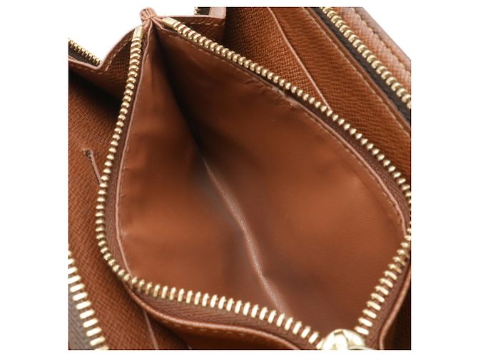 Louis Vuitton Monogram Zip-Around Langbörse Braun Monogramm - view 9