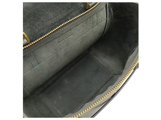 Belt Bag Céline Borsa a mano Celine Belt Nano in grigio Marrone - vista 9