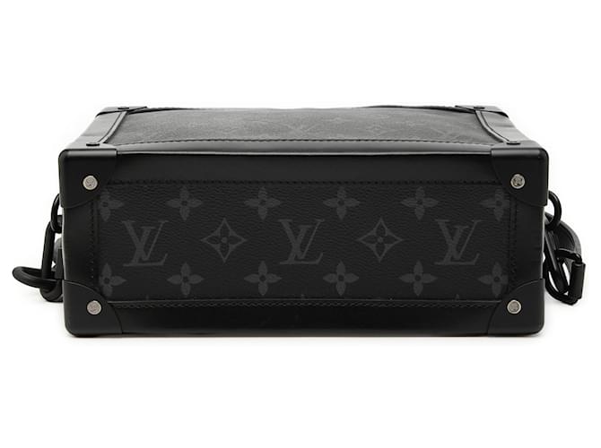 Baule morbido Monogram Eclipse nero Louis Vuitton - vista 3