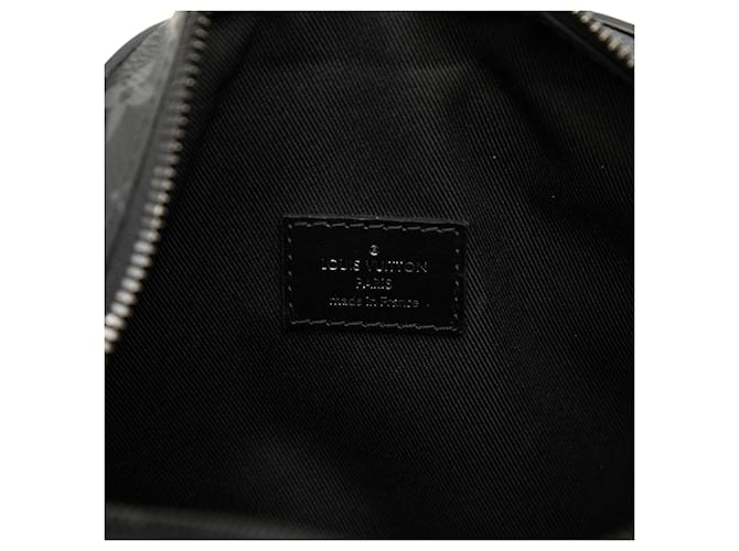 Baule morbido Monogram Eclipse nero Louis Vuitton - vista 5