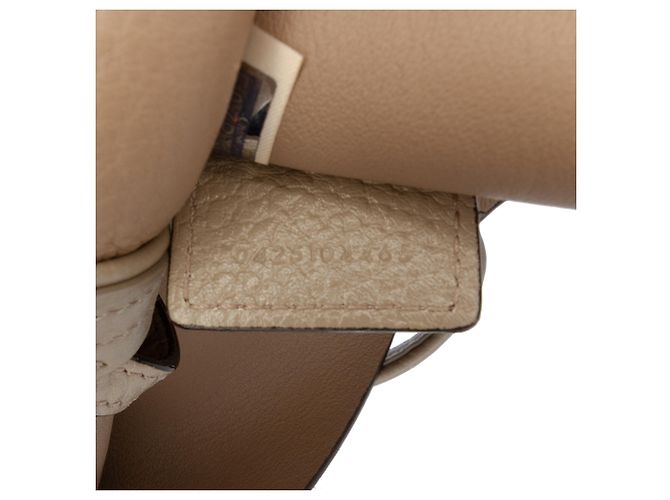 Bolsa Spin média em camurça marrom Chloé Taupe - vista 6