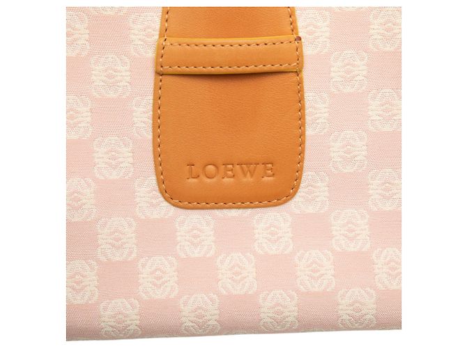 LOEWE Pink Anagram Canvas Umhängetasche - Ansicht 6