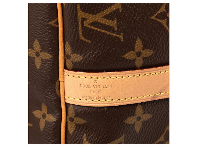 Louis Vuitton Borsa Speedy Bandoulière 30 Monogramma Marrone - vista 6