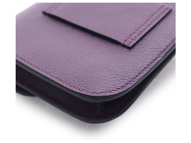 Portafoglio Slim Constance Evercolor Viola Hermès Porpora Viola scuro - vista 12