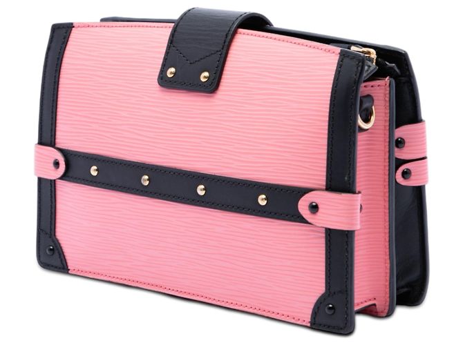 Clutch Trunk Epi Rosa Louis Vuitton - vista 2