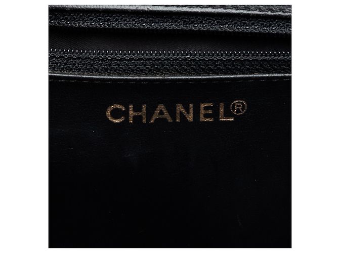 Borsa Vanity Turnlock Caviar Nera CC di Chanel Nero - vista 5