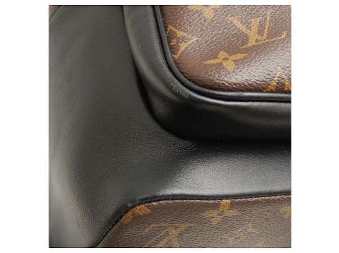 Zaino Dean Macassar Monogram Marrone Louis Vuitton - vista 10