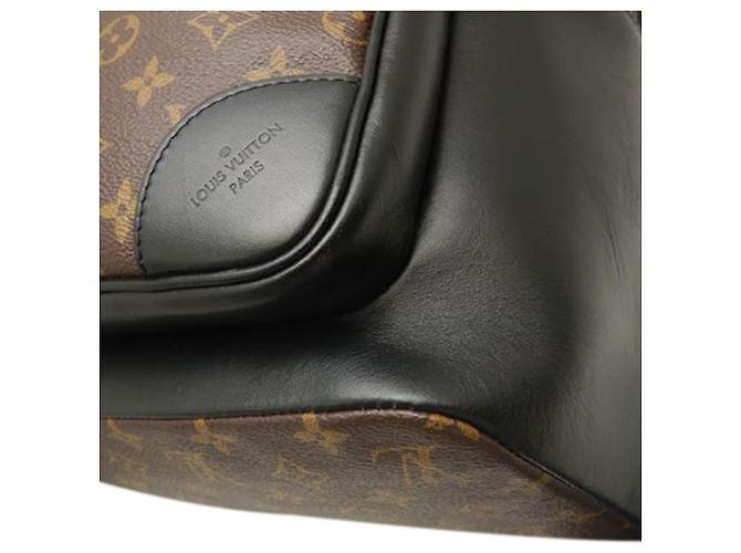 Zaino Dean Macassar Monogram Marrone Louis Vuitton - vista 11