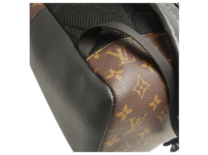 Zaino Dean Macassar Monogram Marrone Louis Vuitton - vista 12