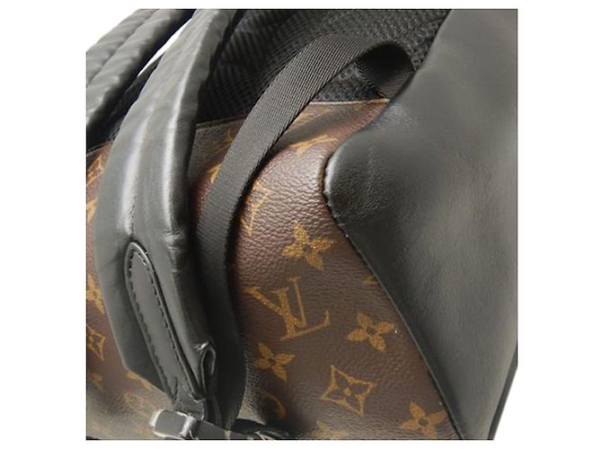 Zaino Dean Macassar Monogram Marrone Louis Vuitton - vista 13