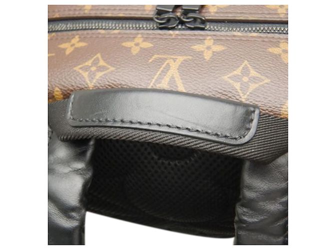 Zaino Dean Macassar Monogram Marrone Louis Vuitton - vista 17