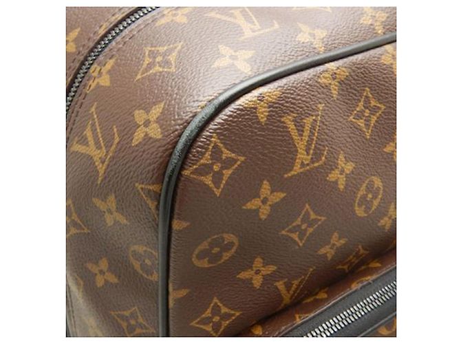 Zaino Dean Macassar Monogram Marrone Louis Vuitton - vista 18