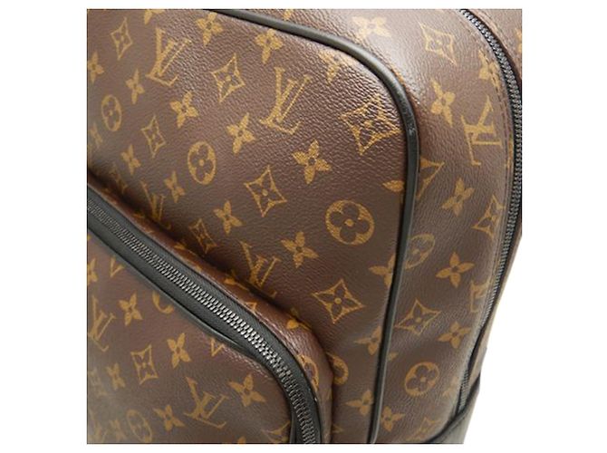 Zaino Dean Macassar Monogram Marrone Louis Vuitton - vista 19
