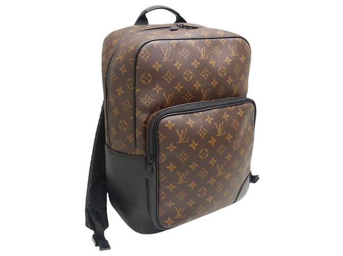 Zaino Dean Macassar Monogram Marrone Louis Vuitton - vista 2
