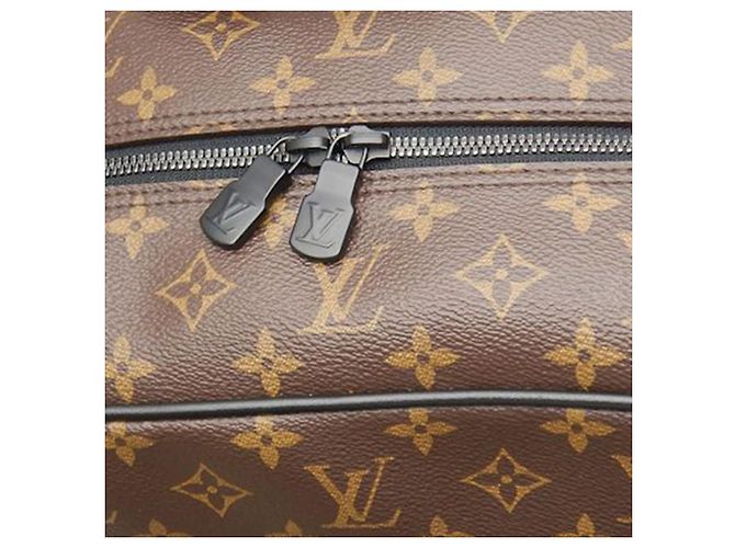 Zaino Dean Macassar Monogram Marrone Louis Vuitton - vista 20