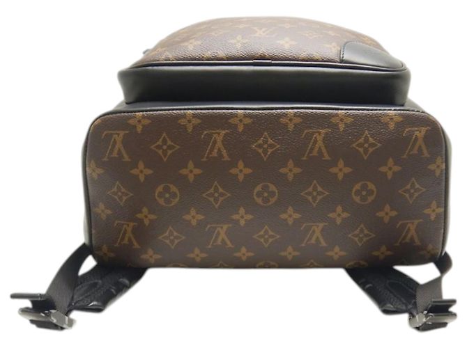 Zaino Dean Macassar Monogram Marrone Louis Vuitton - vista 4
