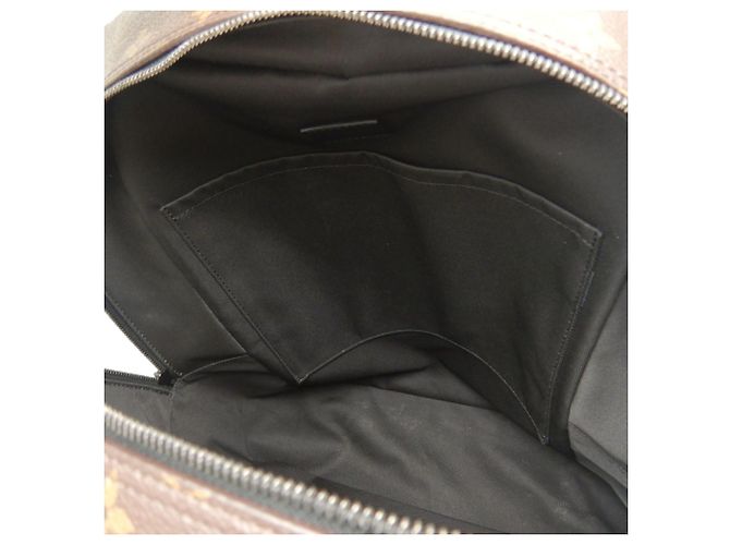 Zaino Dean Macassar Monogram Marrone Louis Vuitton - vista 5