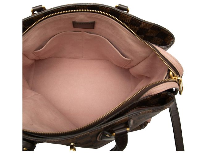 Louis Vuitton Marrone Damier Ebene Normandy - vista 4