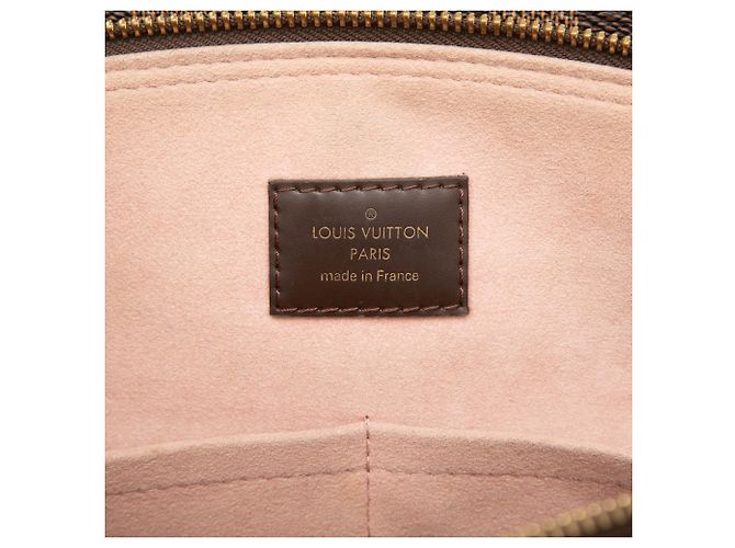 Louis Vuitton Marrone Damier Ebene Normandy - vista 5