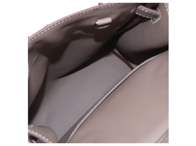 Hermès Zaino PM Kelly Hac in Togo Marrone Taupe - vista 3