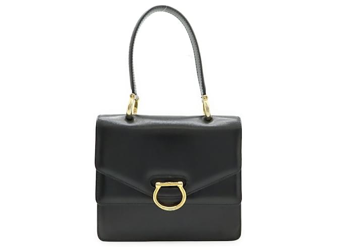 Céline Borsa Gancini Double Flap CELINE Nero - vista 2