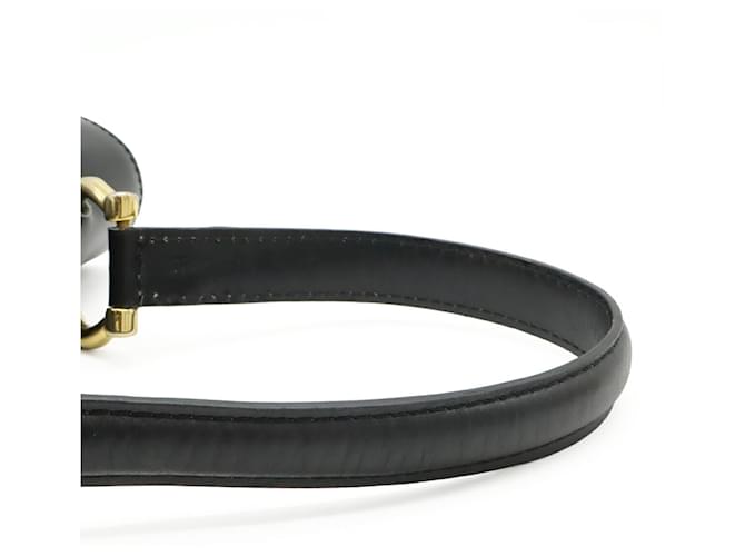 Céline Borsa Gancini Double Flap CELINE Nero - vista 6