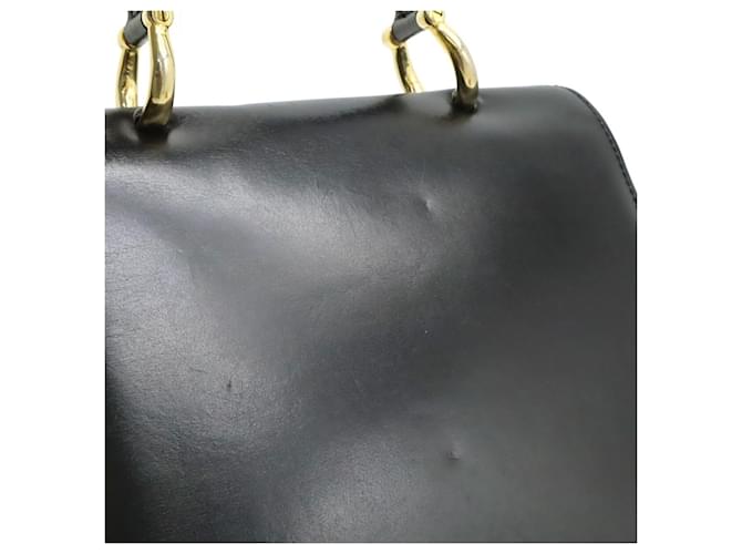Céline Borsa Gancini Double Flap CELINE Nero - vista 7