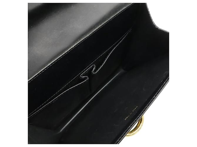 Céline Borsa Gancini Double Flap CELINE Nero - vista 9