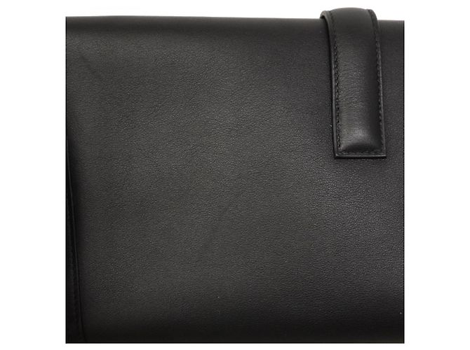 Borsa Clutch Jige Elan Swift di Hermès Nero - vista 7