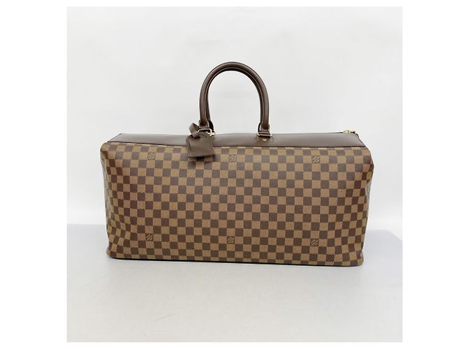 Borsa Boston Louis Vuitton - Damier Greenwich GM N41155 Ebano Damier ebene - vista 10