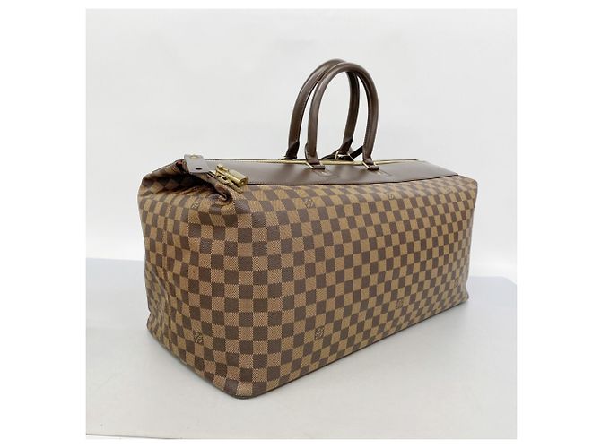 Borsa Boston Louis Vuitton - Damier Greenwich GM N41155 Ebano Damier ebene - vista 2