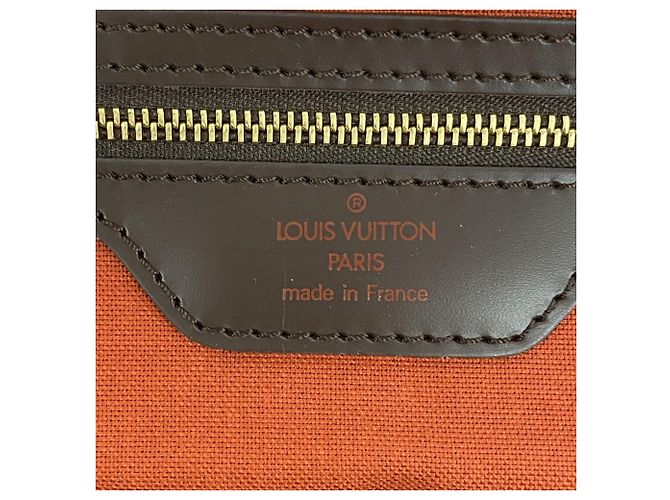 Borsa Boston Louis Vuitton - Damier Greenwich GM N41155 Ebano Damier ebene - vista 5