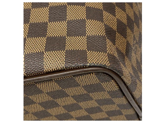 Borsa Boston Louis Vuitton - Damier Greenwich GM N41155 Ebano Damier ebene - vista 6