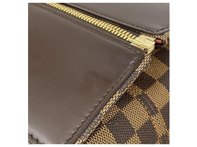 Borsa Boston Louis Vuitton - Damier Greenwich GM N41155 Ebano Damier ebene - vista 7