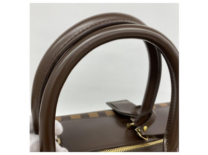 Borsa Boston Louis Vuitton - Damier Greenwich GM N41155 Ebano Damier ebene - vista 9