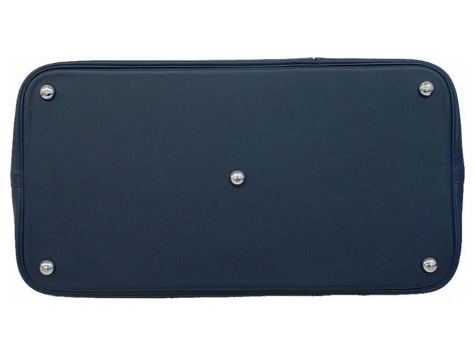 Sac à main Baseball Bolide 45 d'Hermès Bleu Marine - vue 3