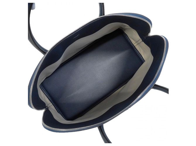 Sac à main Baseball Bolide 45 d'Hermès Bleu Marine - vue 4