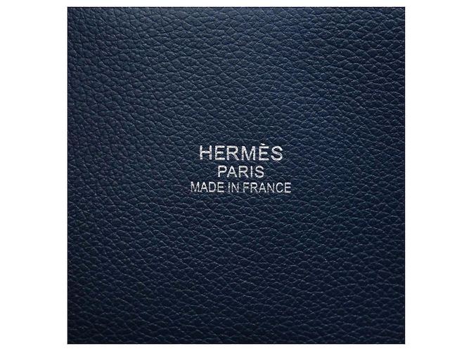 Sac à main Baseball Bolide 45 d'Hermès Bleu Marine - vue 5