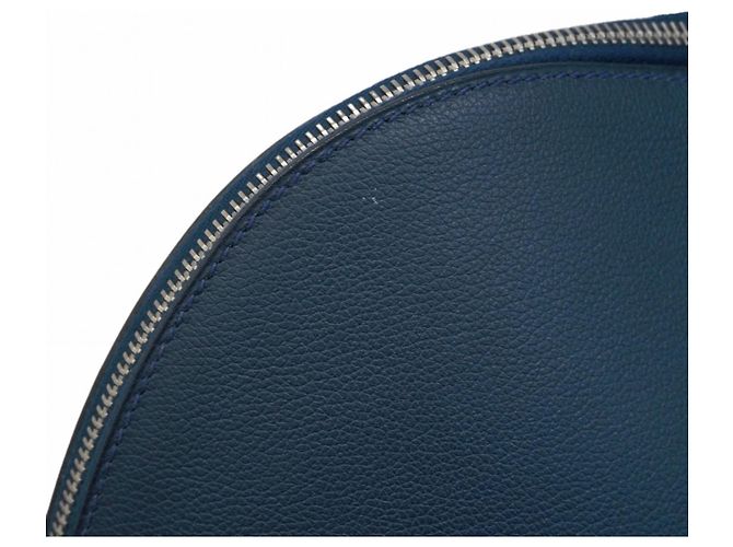 Sac à main Baseball Bolide 45 d'Hermès Bleu Marine - vue 7