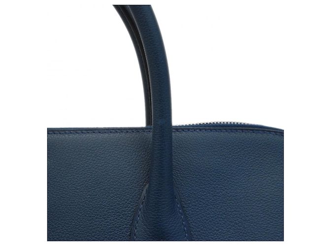 Sac à main Baseball Bolide 45 d'Hermès Bleu Marine - vue 9