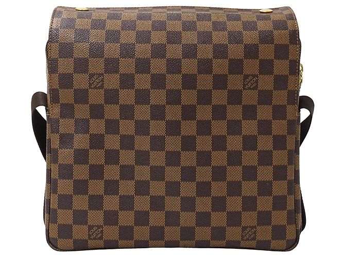 Borsa a Spalla in Tela Damier Louis Vuitton Marrone Damier ebene - vista 2
