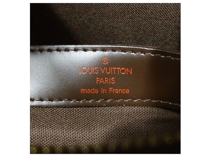 Borsa a Spalla in Tela Damier Louis Vuitton Marrone Damier ebene - vista 6