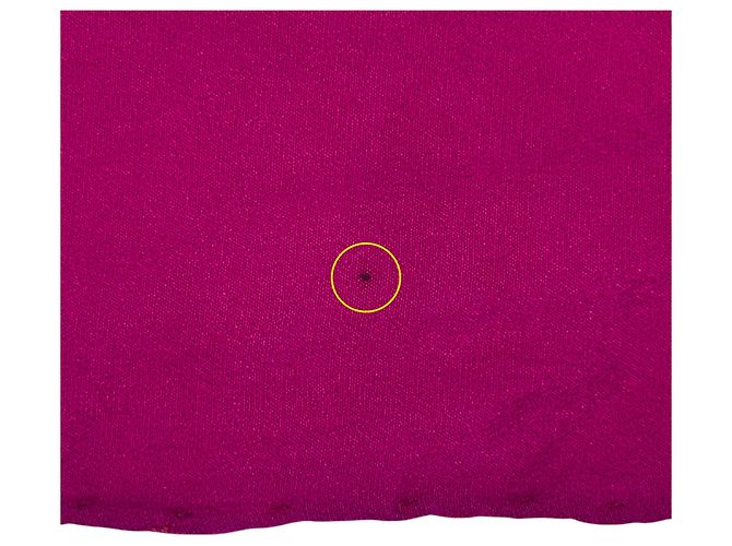 Sciarpa in seta viola Chanel Mademoiselle Porpora - vista 6