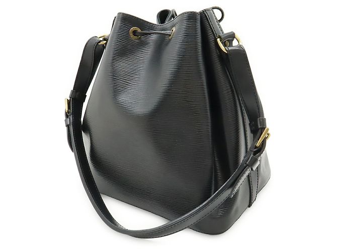 Noe Borsa a Spalla Petit Noé Epi Louis Vuitton Nero - vista 3