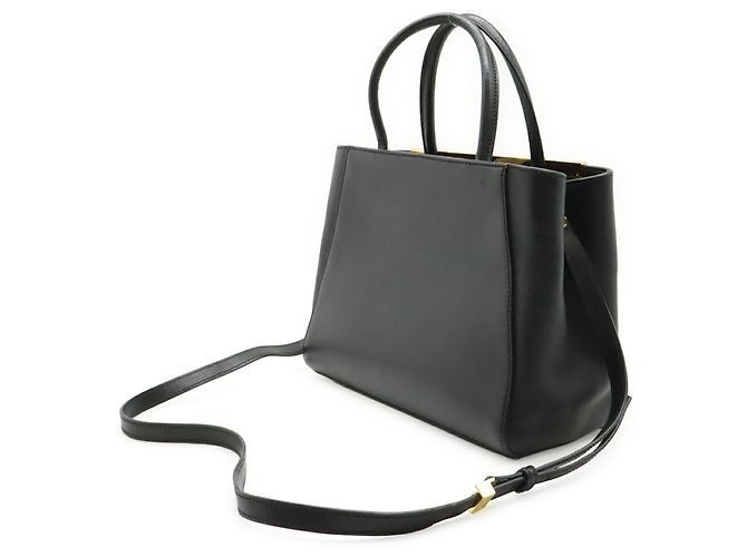 Fendi Petite 2Jours Handtasche Schwarz - Ansicht 3