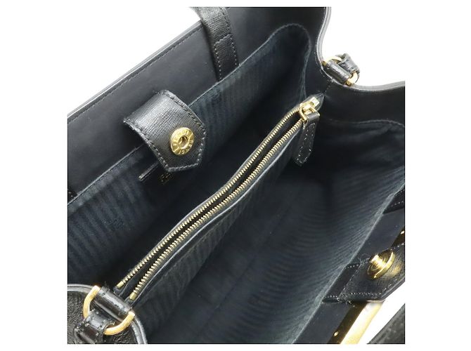 Fendi Petite 2Jours Handtasche Schwarz - Ansicht 8