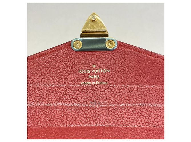 Portafoglio Lungo Pallas Monogramma Louis Vuitton Marrone Fuschia - vista 4