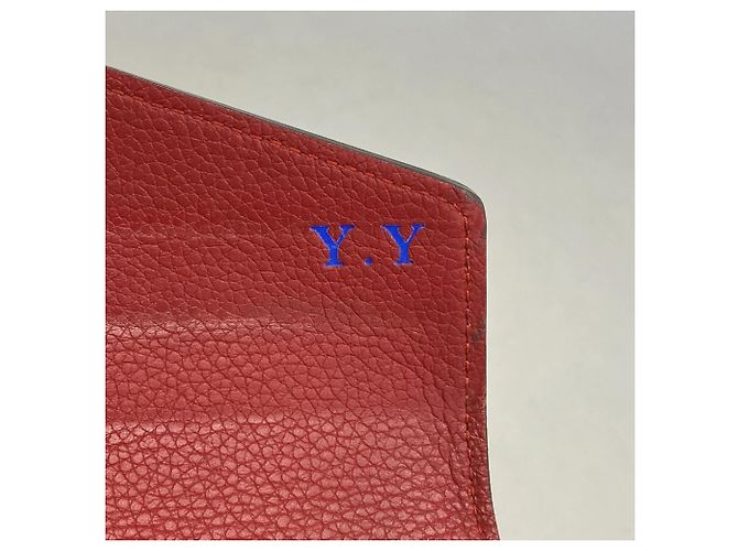 Portafoglio Lungo Pallas Monogramma Louis Vuitton Marrone Fuschia - vista 5